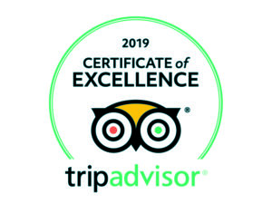 Tripadvisor 2019 Certificate of Excellence 